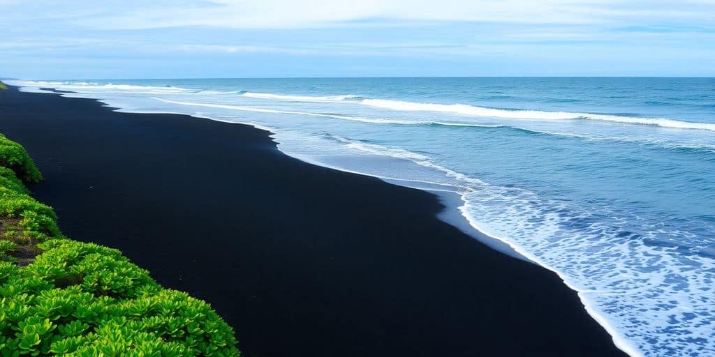 Exploring the Unique Beauty of Black Sand Beach on Hawaii Island